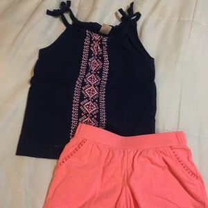 Coral outfit